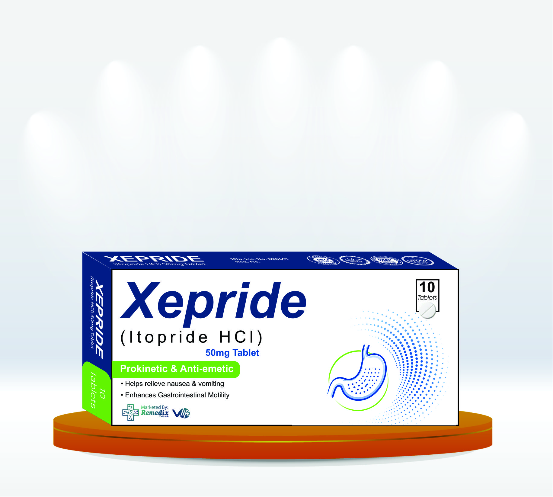 Tablet Xepride 50mg